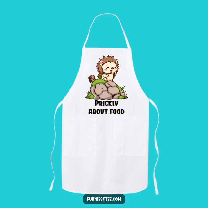 Funny Hedgehog Explorer Apron - Cook Up Little Adventures