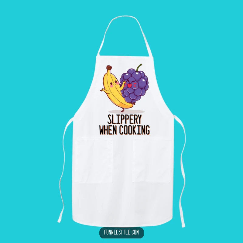 Funny Banana Slip Apron - Hilarious Kitchen & Cooking Gift Accessory