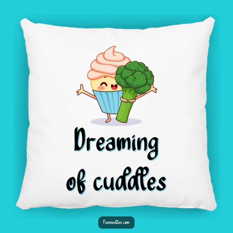 Funny Cupcake Hug Pillow: Cozy Comfort with a Touch of Humor!