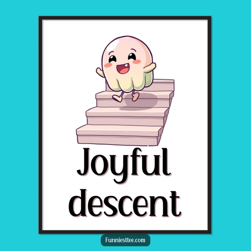 Funny Wobbly Jelly Digital Art: Instant Bounce, Downloadable Humorous Decor