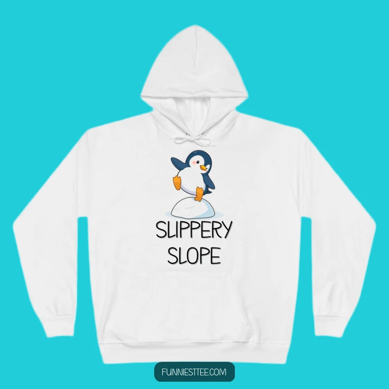 Funny Penguin Trip Hoodie: Cozy Dramatic Fall Warm Funny Gift