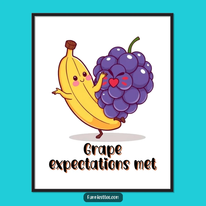 Funny Free Printable Wall Art: Slipping Banana! Hilarious Downloadable Decor.