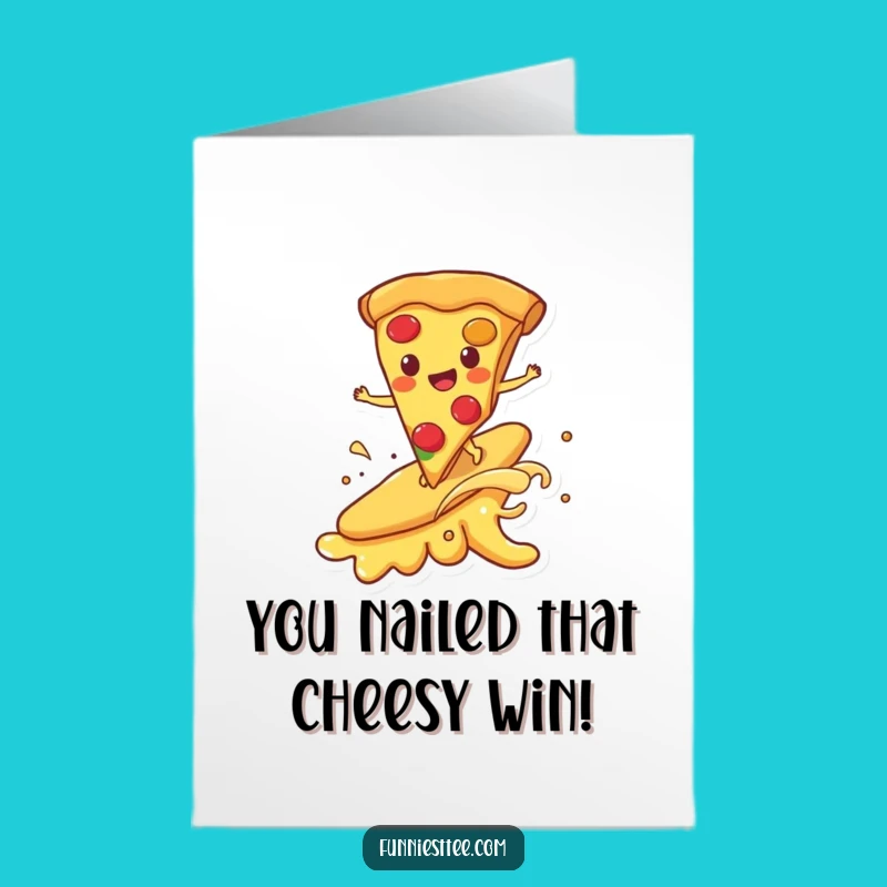 Free Printable Congrats: Pizza Surfing Success Downloadable Gift