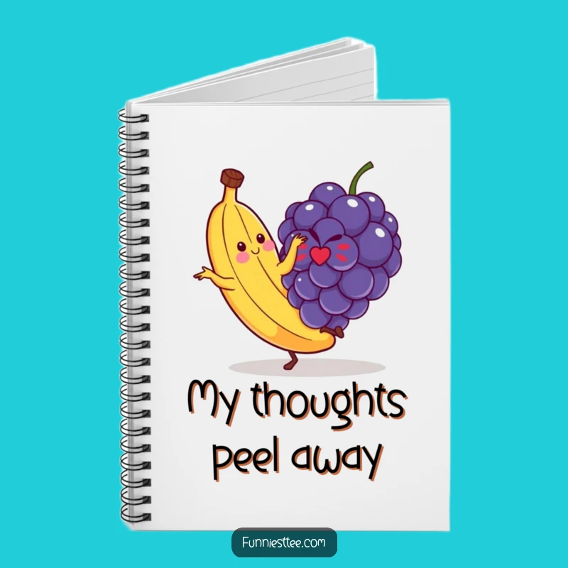 Funny Banana Slip Notebook - Hilarious Journal for Notes & Ideas Gift