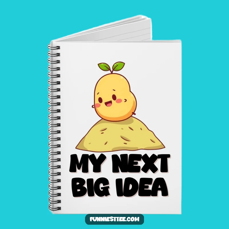 Funny Rolling Potato Notebook: Spud's Journey Diary, Great Funny Gift