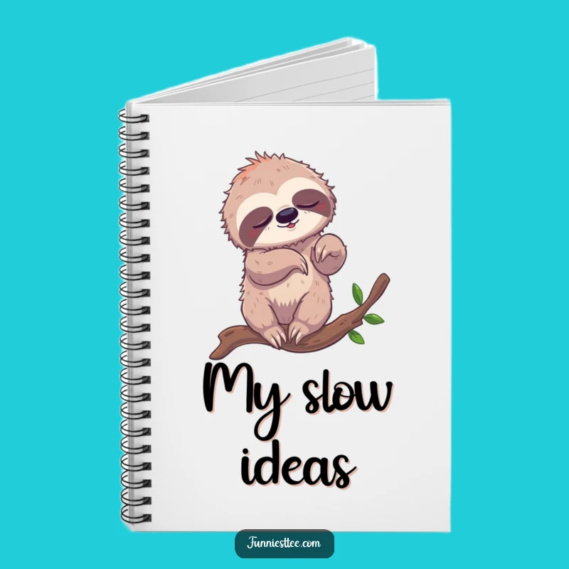 Funny Sloth Breakdancing Notebook - Jot Down Your Moves