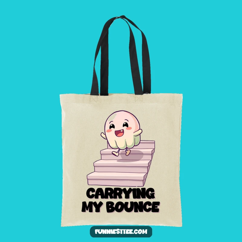 Funny Wobbly Jelly Tote Bag: Bouncing Fun, Handy Humorous Carry-all